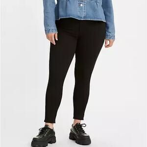 Levi's Mile High Super Skinny Jeans Black 31